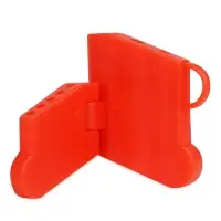 Набор ключей торцевых изогнутых TORX МИНИ с отверстием 8 предметов (T5-T20) AVS TXL-8H