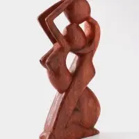 Сувенир &laquo;Пара Наслаждение&raquo;, 30&times;15&times;4 см, дерево, коричневый