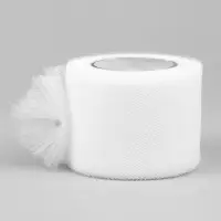 Фатин, 5 см, 23&plusmn;1 м, 11&plusmn;1 г/м&sup2;, белый №1