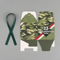 Коробка подарочная складная, упаковка, &laquo;Настоящему мужчине&raquo;, 23 февраля, 12&times;12&times;12 см