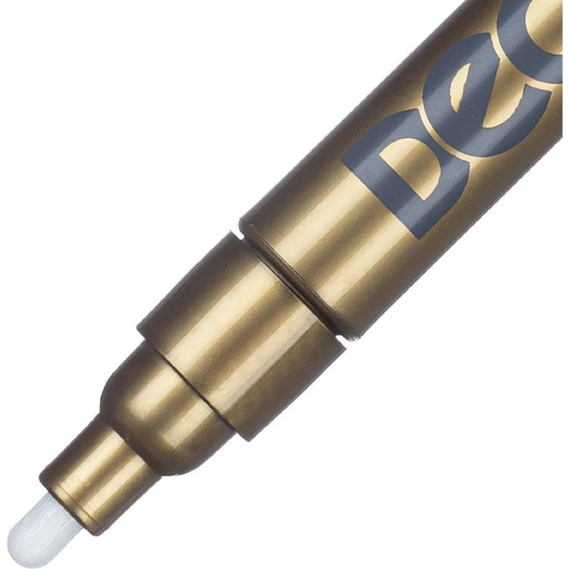 Маркер лаковый ICO DECO золотой 2-4 мм