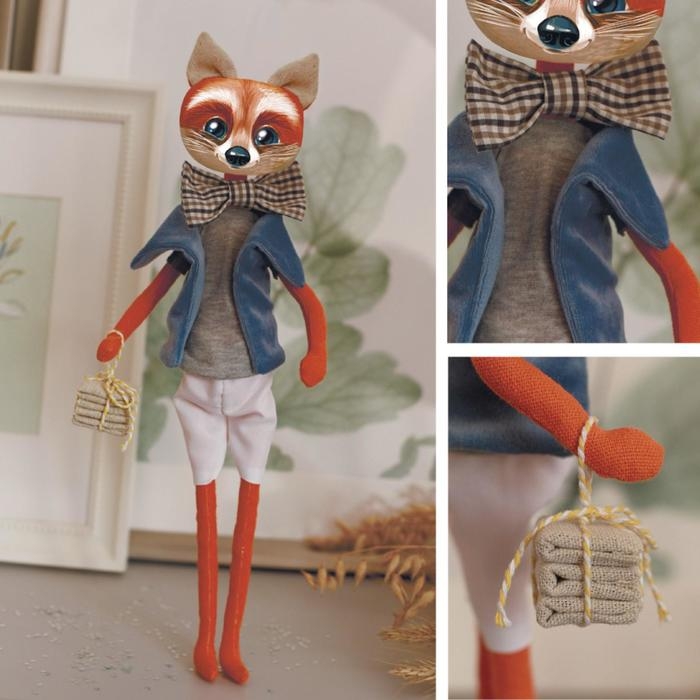 Набор для шитья. Мягкая игрушка «Лис Леон», 35 см Набор для шитья. Мягкая игрушка «Лис Леон», 35 см