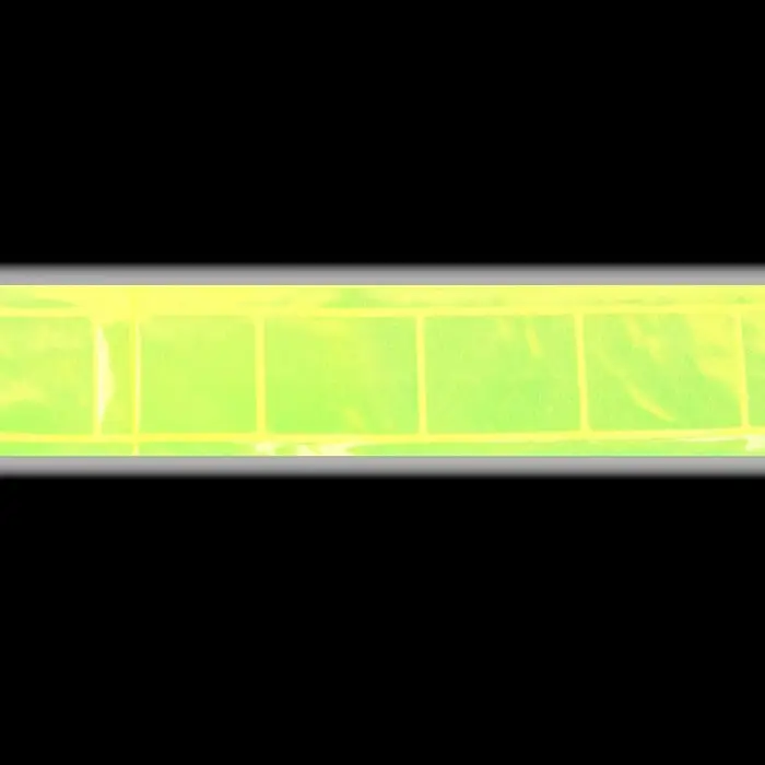 Светоотражающая повязка на липучке, 46±1 × 2,5 см, цвет жёлтый Светоотражающая повязка на липучке, 46±1 × 2,5 см, цвет жёлтый