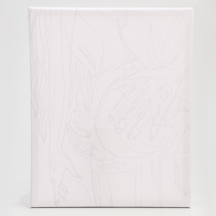 Картина по номерам на холсте с подрамником  Картина по номерам на холсте с подрамником "Вечерняя страсть" 40*50 см