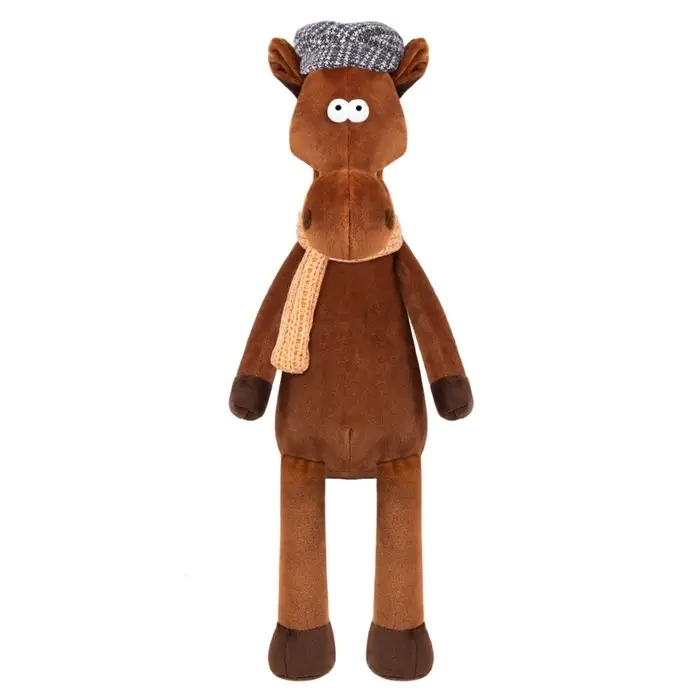 Мягкая игрушка «Конь Эрик в кепке и шарфе», 28 см Мягкая игрушка «Конь Эрик в кепке и шарфе», 28 см