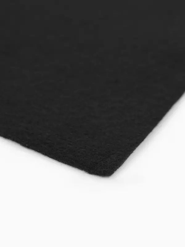 Фетр мягкий 1,3 мм, 20х15 см, черный