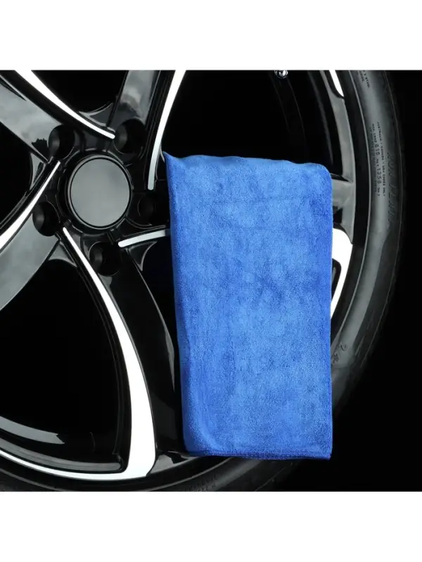 Тряпка для мытья автомобиля, Grand Caratt, микрофибра, 350 г/м&sup2;, 40&times;40 см синий