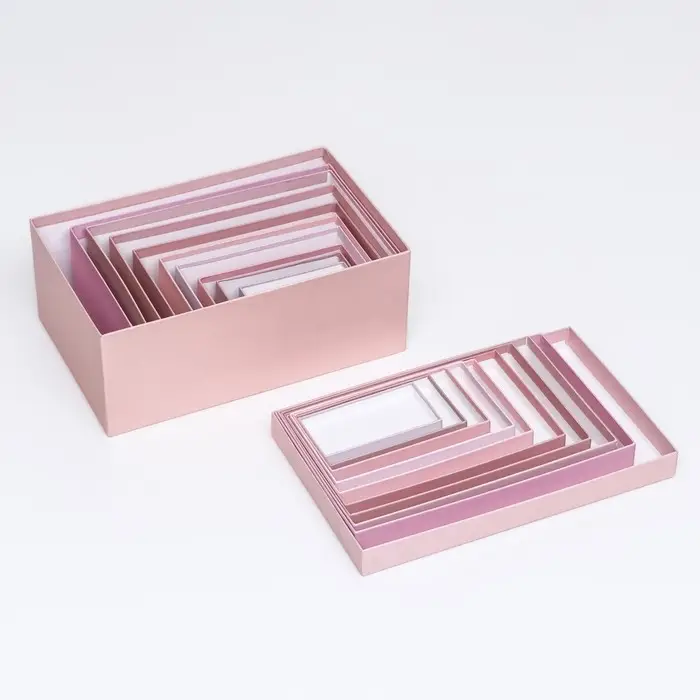 Набор коробок 10 в 1 «Пудра», 30 х 19 х 13 - 12 х 6,5 х 4 см
