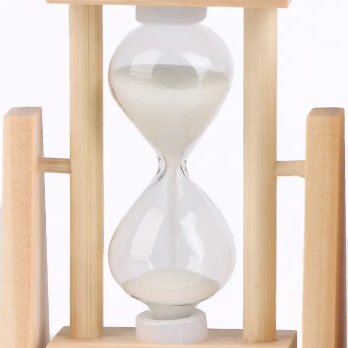 Часы песочные &mdash; органайзер &laquo;Начни своё утро с улыбки&raquo;, для канцелярии, 13.5&times;9.5&times;5 см