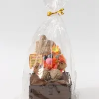 Фигурка-оберег &laquo;Домовой. Богатейка на сундуке, в колпаке&raquo;, 20&times;14&times;10 см, МИКС
