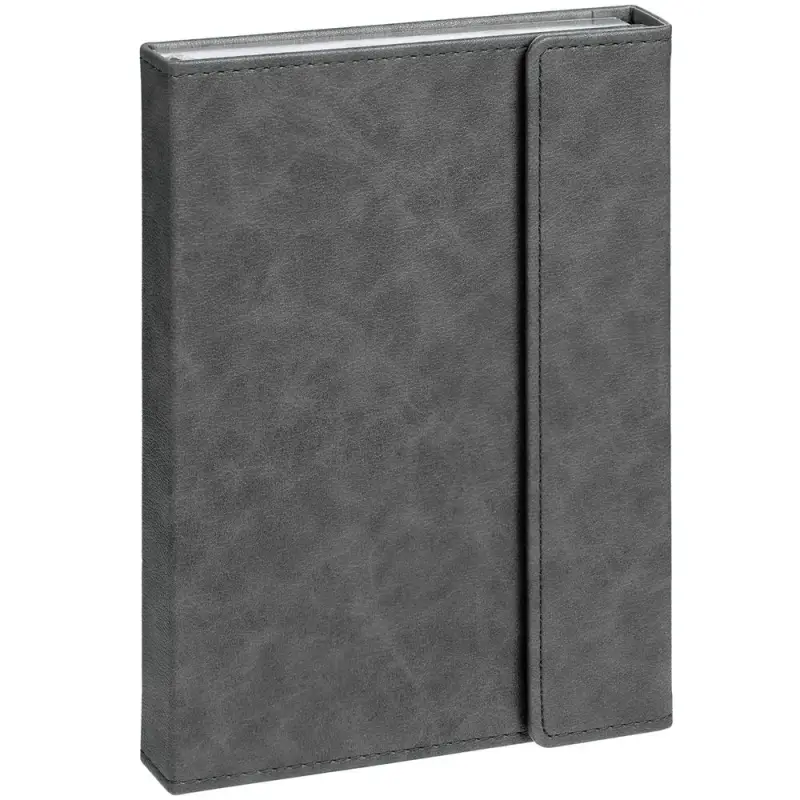 Ежедневник Flap на заказ, недатированный, серый Ежедневник Flap на заказ, недатированный, серый