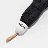 Зонт механический &laquo;Лапка&raquo;, эпонж, 4 сложения, 8 спиц, R=49/56 см, d=98 см, МИКС