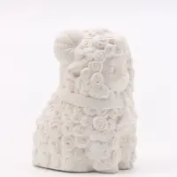Фигурка декоративная &laquo;Барашек Крош&raquo;, неокрашенная, 7&times;5&times;6 см, белая