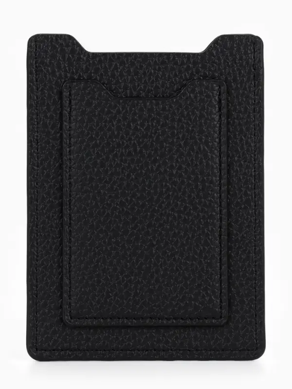 Обложка д/автодокументов, СТС+права+карта, 9*0,3*12,5 см, флотер черный