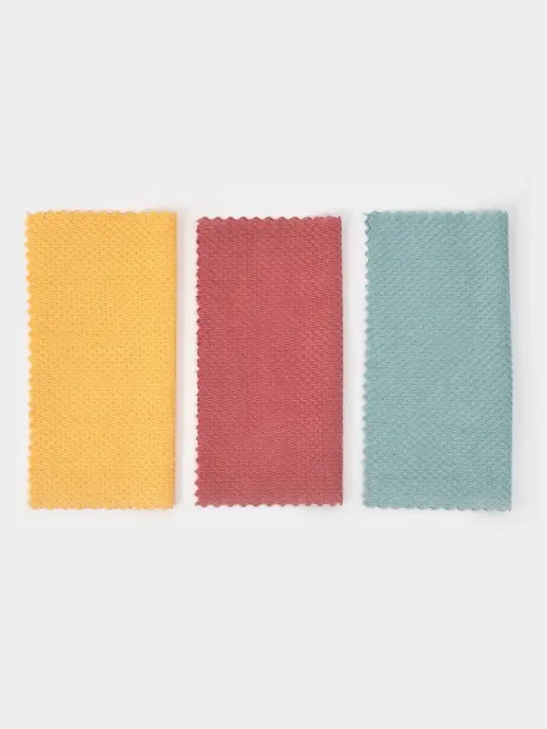 Салфетки для уборки Доляна &laquo;Бантик&raquo;, 5 шт., микрофибра, 30&times;30 см