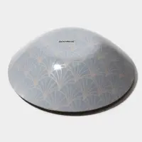 Салатник Доляна &laquo;Золотое перо&raquo;, 600 мл, 18.5&times;5 см, стекло, чёрный