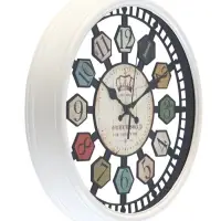 Часы настенные интерьерные, дискретный ход, d=37 см, от батарейки 1&times;АА
