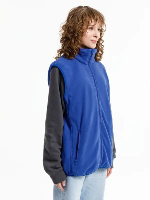 Жилет флисовый унисекс Nesse, синий, размер XS/S Жилет флисовый унисекс Nesse, синий, размер XS/S
