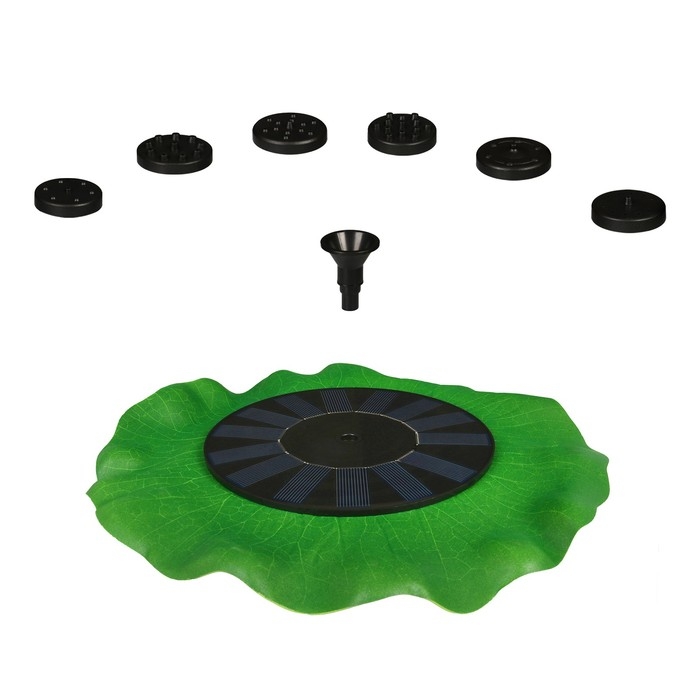 Плавающий фонтан, 7 Вт, 200 л/ч, на солнечной батарее Плавающий фонтан, 7 Вт, 200 л/ч, на солнечной батарее