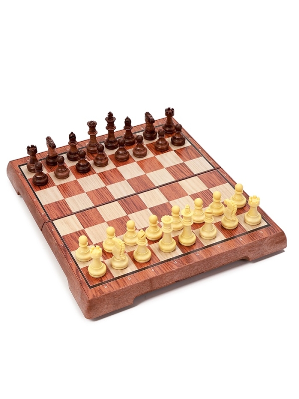 Шахматы 25 х 22 см, король h-4.5 см, пешка h-2.5 см Шахматы 25 х 22 см, король h-4.5 см, пешка h-2.5 см