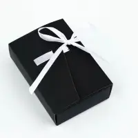 Коробка под бижутерию «Чёрная», 12 х 8.5 х 3 см