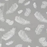 Пленка для цветов "Перышки", белая, 0,6 х 9.3&plusmn;5% м, 40 мкм, 200 гр