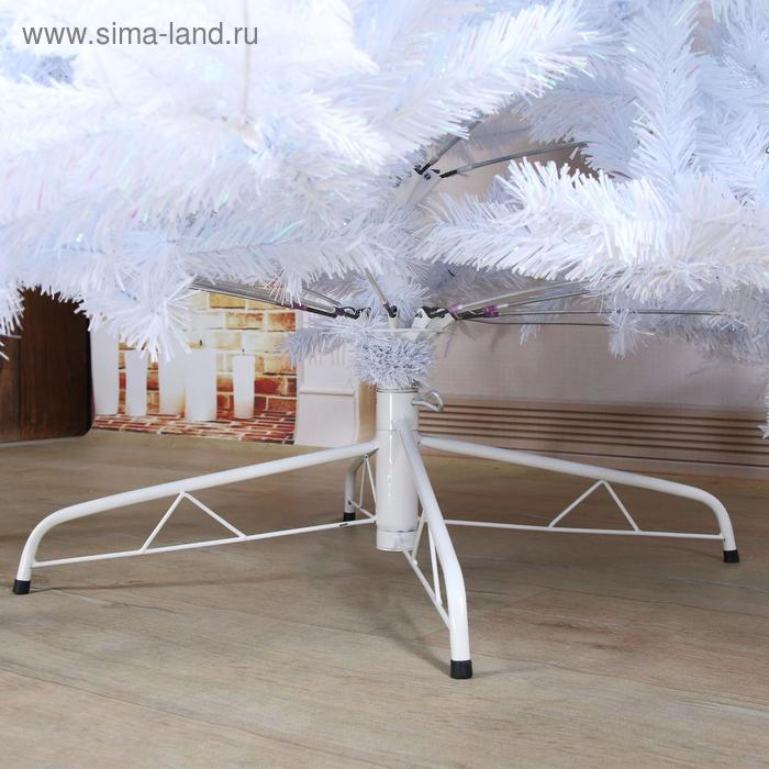 Ёлка Ёлка "Элит белый перелив" 240 см d нижнего яруса 160 см 1798 веток