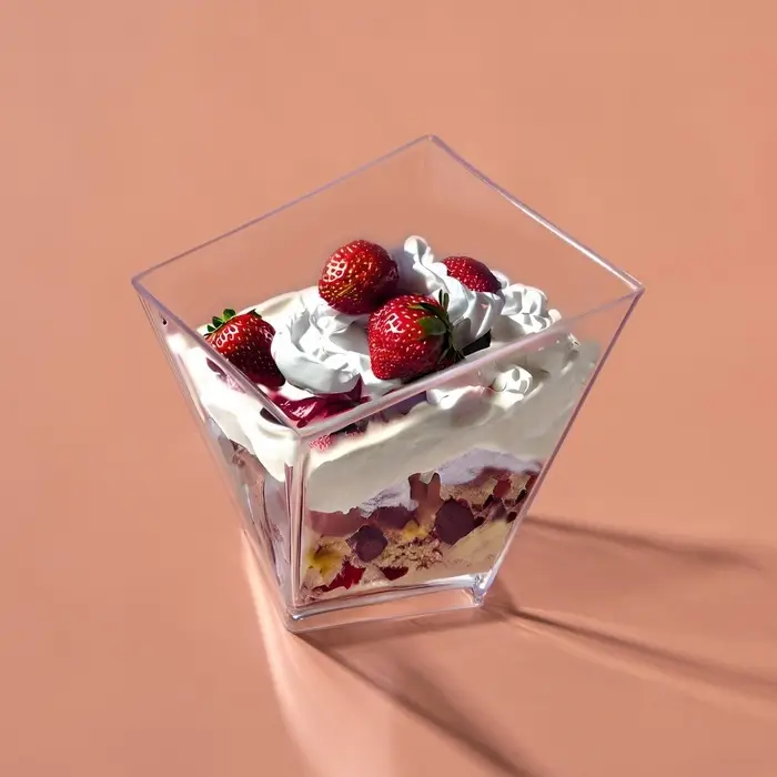 Форма пластиковая одноразовая для фуршета «Сапфир», 50 мл, прозрачная