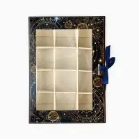 Коробка под 12 конфет с ячейками &laquo;Космос&raquo; 18.5&times;13.5&times;3.5 см