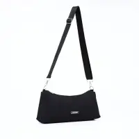 Сумка женская кросс-боди на молнии, 31&times;7&times;13 см, чёрная