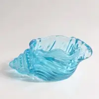 Подсвечник стеклянный &laquo;Ракушка&raquo;, 11.5&times;6&times;4.5 см, d=3.5 см