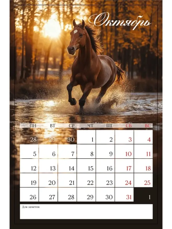 Календарь 2026 на ригеле «Тройка лошадей» Календарь 2026 на ригеле «Тройка лошадей»