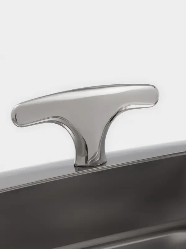 Мармит Hanna Kn&ouml;vel, 47&times;47&times;45 см, откидывающаяся крышка, круглый, нержавеющая сталь, серебристый