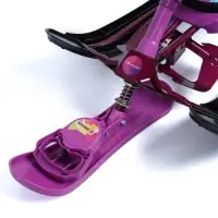 Снегокат &laquo;Ника кросс&raquo; Slalom, розовый, фиолетовый, СНК/SL Nika Kids