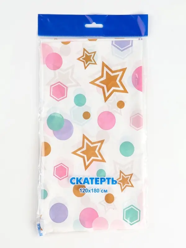 Бумфети скатерть для пикника (по 50) 120*180/35, ПВД, 1/50 Бумфети скатерть для пикника (по 50) 120*180/35, ПВД, 1/50