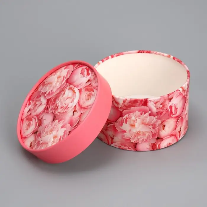 Коробка подарочная, упаковка, «Пионы» 12 х 8 см