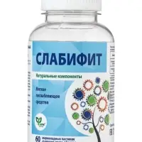 Жевательные пастилки &laquo;Слабифит&raquo;, со вкусом сливы и абрикоса, 60 таблеток по 2.7 г