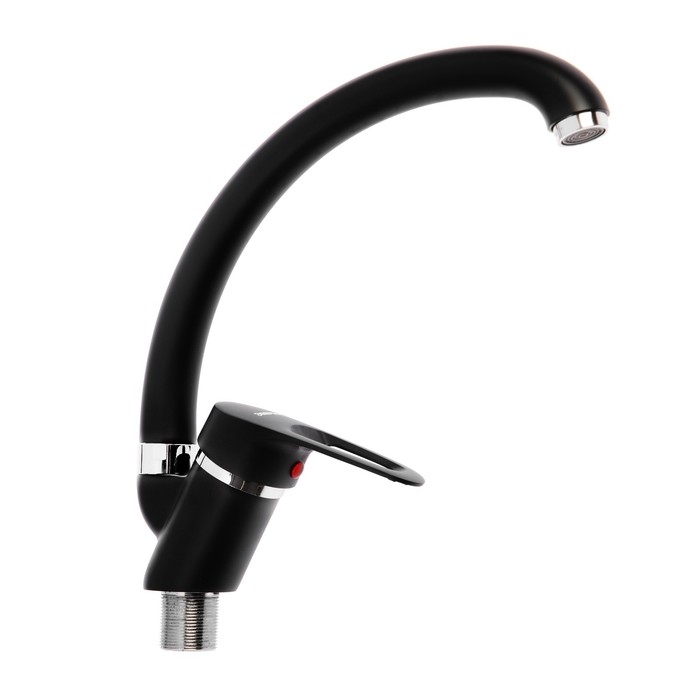 Смеситель для кухни Смеситель для кухни "Эверест" B59-0266, однорычажный, высокий излив, хром