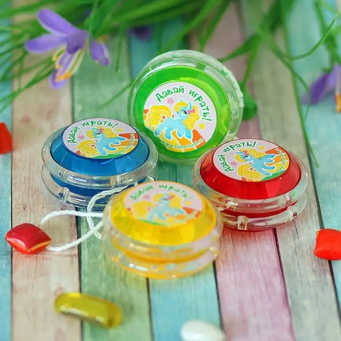 Йо-Йо «Давай играть», внутри шарики, МИКС Йо-Йо «Давай играть», внутри шарики, МИКС