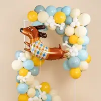 Воздушный шар фольгированный 42" &laquo;Такса в свитере&raquo;