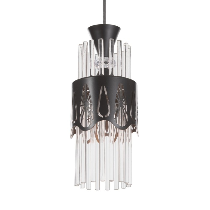 Подвес Подвес "Капель" 1х60Вт Е27 Черный