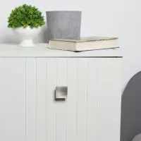 Ручка мебельная CAPPIO RT201, цвет сатиновый серый
