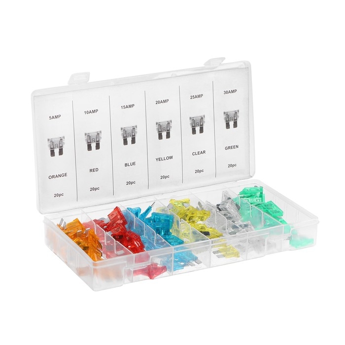 Предохранители TOPAUTO, 120 шт Предохранители TOPAUTO, 120 шт