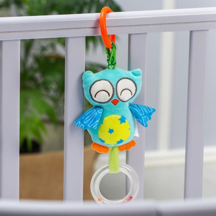 Подвеска мягкая «Слоник», прорез., погремушка, на кроватку, коляску, виды МИКС, Крошка Я Подвеска мягкая «Слоник», прорез., погремушка, на кроватку, коляску, виды МИКС, Крошка Я