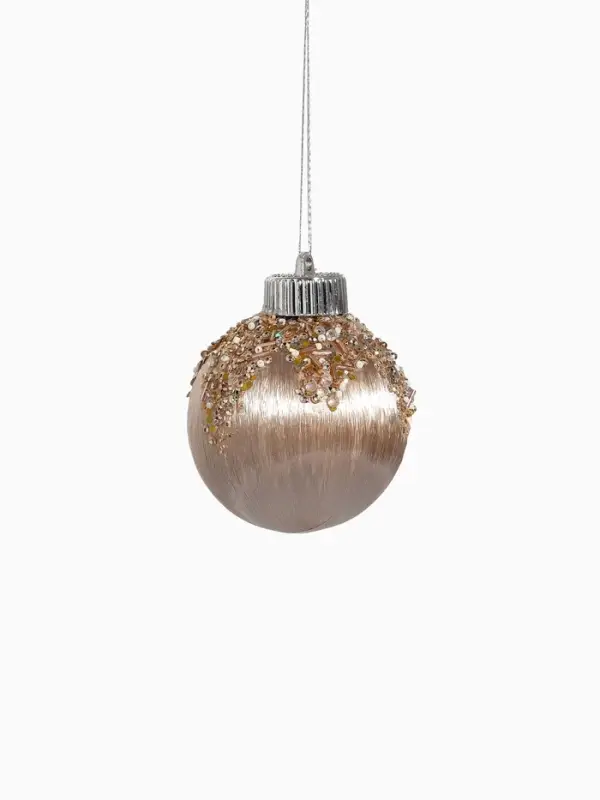 Набор шаров пластик d-8 см, 9 шт Набор шаров пластик d-8 см, 9 шт "Оллин" грация, золото