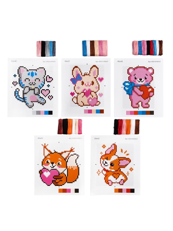 Набор для творчества. Вышивка  Набор для творчества. Вышивка "5 в 1" (с пяльцами) 05623