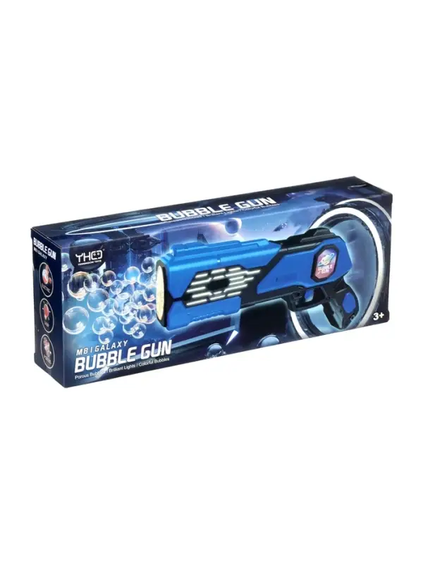 Генератор мыльных пузырей "Мега бластер", световые эффекты, работает от батареек