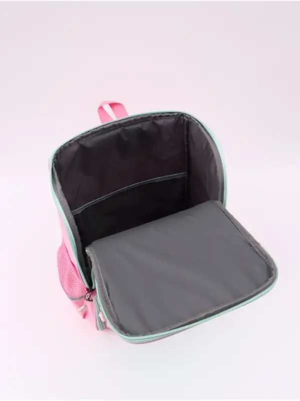 Рюкзак школьный, с эргономичной спинкой, 2 отделения &laquo;Белый котик&raquo;