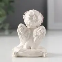 Фигура «Ангел на подушке». 6.5×5×4.5 см, перламутр