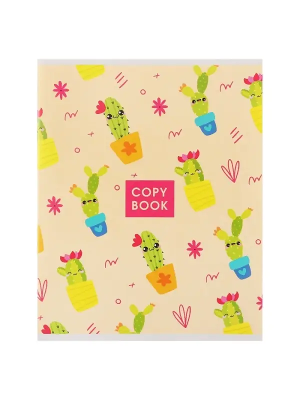 Тетрадь 48 листов в клетку Calligrata «Паттерн», серые листы, МИКС Тетрадь 48 листов в клетку Calligrata «Паттерн», серые листы, МИКС